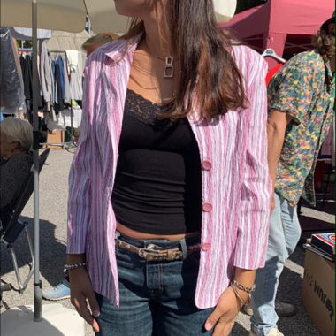 Striped Blouse/Jacket