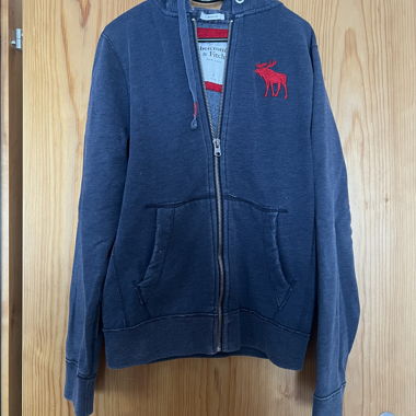 Felpa con cappuccio con zip Abercrombie & Fitch