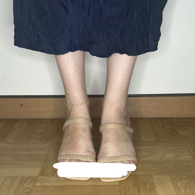 Sandaletten mit kleinem Blockabsatz