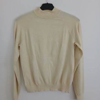 Pieces Warm Pullover Yellow Size M