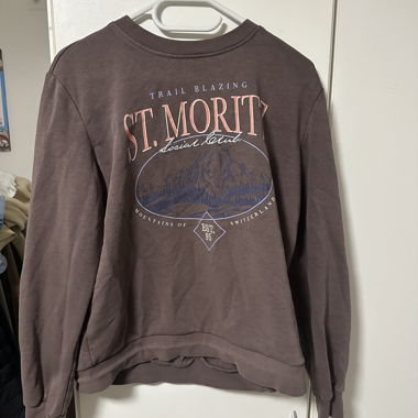 Vintage brown sweatshirt
