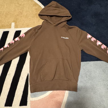 GOLFWANG marron 'Save the Bees' sweat à capuche
