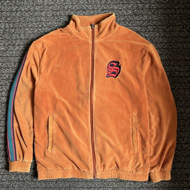 Veste de survetement en velours côtelé Snipes Burnt Orange