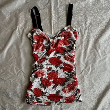 “Plier” floral cami top
