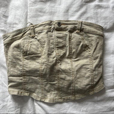 Pretty Garbage Denim-Top