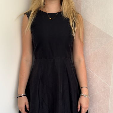 Tulip dress black