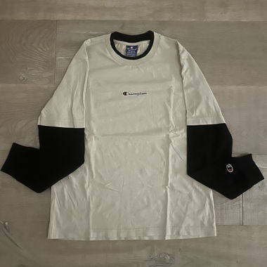T-shirt Champion manica lunga beige M