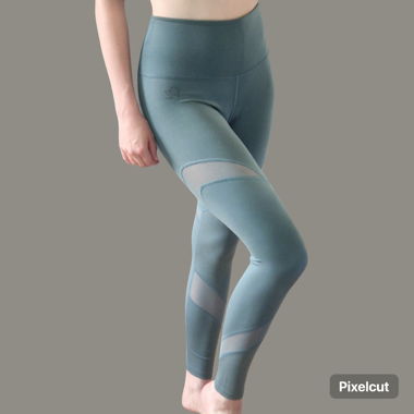 Sportleggings grün Gr. 36/38 Marke PZ