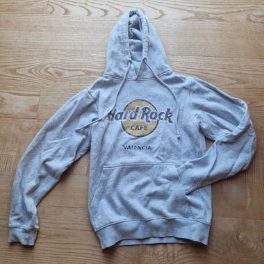 Grey Hard Rock Cafe Valencia Hoodie