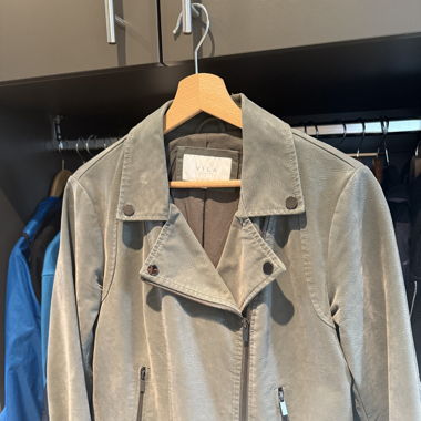 Biker Grey Jacket Vila