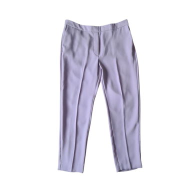 Pantalon de costume fluide MANGO, lilas, taille XL