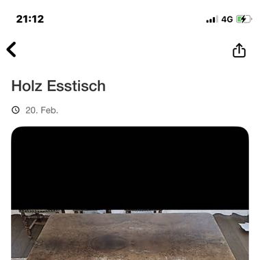 Antiker Holz Tisch 