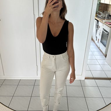 Jeans bianchi Zara