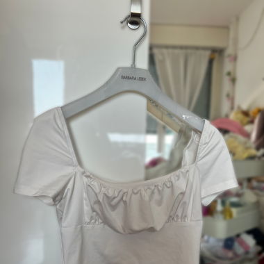 Haut blanc cute