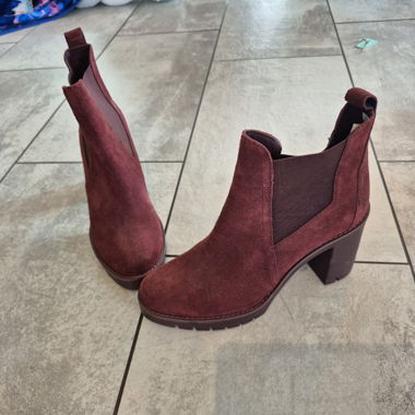 Burgundy Chelsea Boots Tommy Hilfiger 40