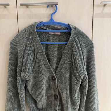Forest Green knitted cardigan 