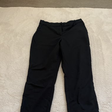 Schwarze Anzugshose