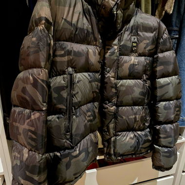 Piumini Bomber Blauer 2XL  - Nuovo