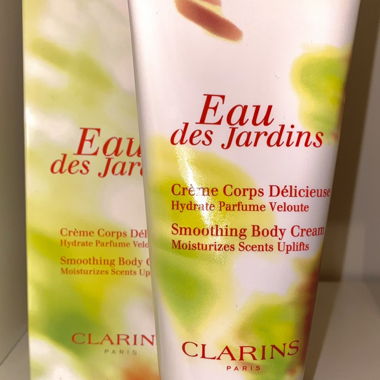 Neu Clarins Eau des Jardins Körpercreme 200ml