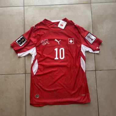 Switzerland World Cup 2026 Football Jersey Xhaka 10