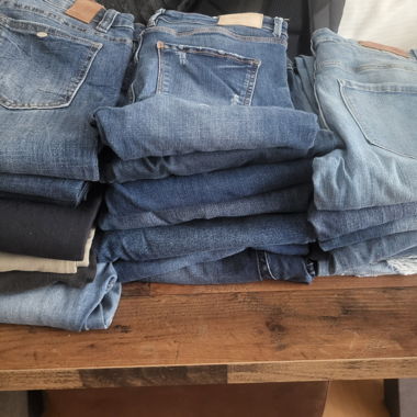 Set di jeans misti