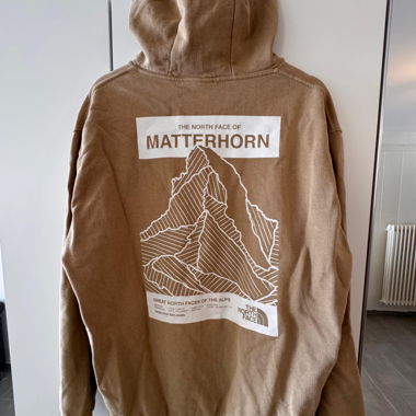 Beige The North Face Hoodie
