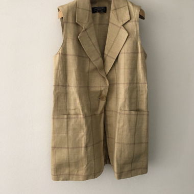 Leinenblazer-Weste Weekend Mara Mara camel