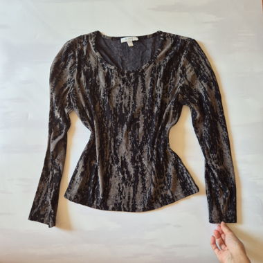 Top da donna a maniche lunghe