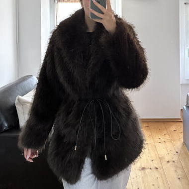 Veste fausse fourrure 