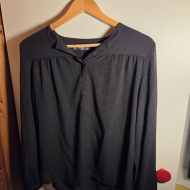 Black Mango Basics Blouse