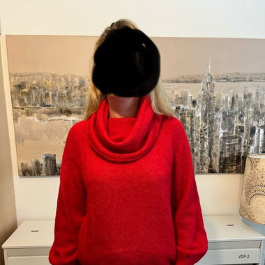 Roter Rollkragen H&M Gr. S