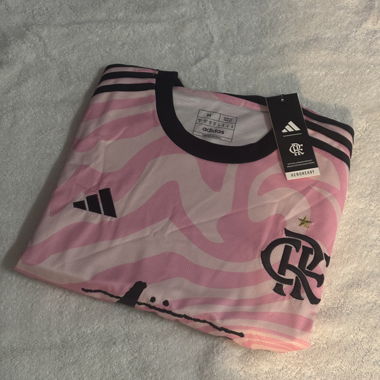 Adidas CR Flamengo jersey pink