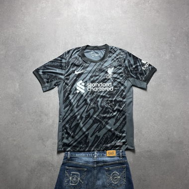 Maglia Vintage del Liverpool Nera Taglia S