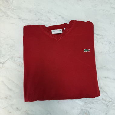 Red Lacoste Sweater