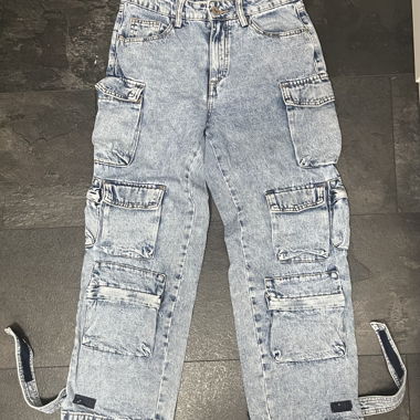 Jeans cargo Amisu Gr. 38