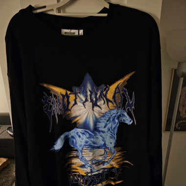 Y2K Longsleeve mit schönem Print