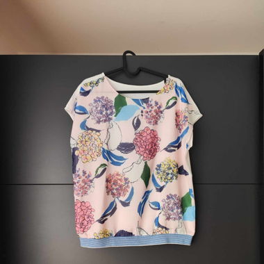 Damen Bluse kurzarm