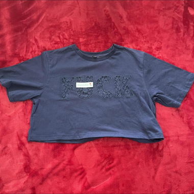 Blue oversized shirt 