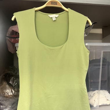 Green Tank Top by CECIL