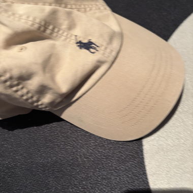 Polo cap beige