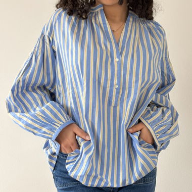 Lili Sidonio Paris striped shirt