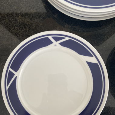4er Set kleine Teller