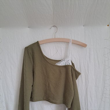 Offshoulder Shirt cropped