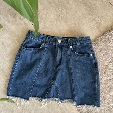 Denim skirt