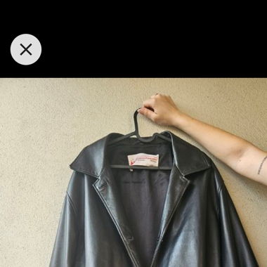 Lederjacke Neunschwander Gr. 46 schwarz