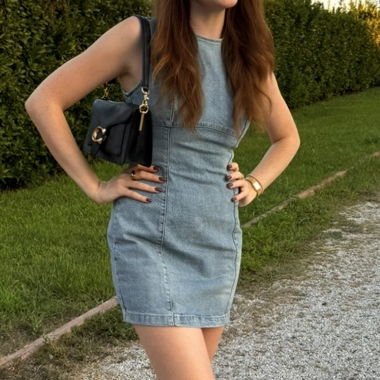 ZARA Denim Dress