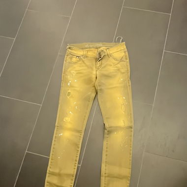 Jeans in senfgelb von GAS