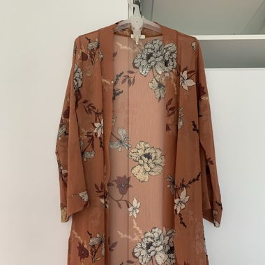 Floral Kimono / Lange Bluse