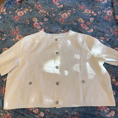 Cardigan bianco