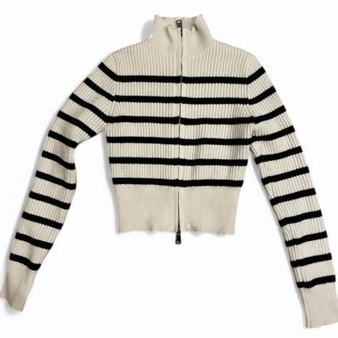 gestreifte jacke 